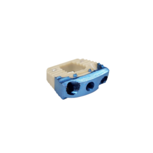ANTERIOR CERVICAL CAGE NEW DESIGN PEEK + TITANIUM - 14 MM Anterior Cervical Cage Peek, 6MM
