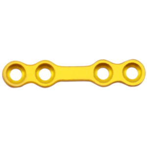 Mini Plate With Bar Plate - 1.5mm Mini Plate With Bar - 4 Hole