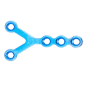 Mini bone Plate Y-type - 1.5mm Y-Plate - Small 02+02 Hole