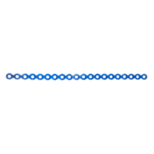 Orbita Plate With Continuous Hole (Without Bar) - 1.5 mm Mini Plate With Continuous Plate (Without Bar) - 10 Hole